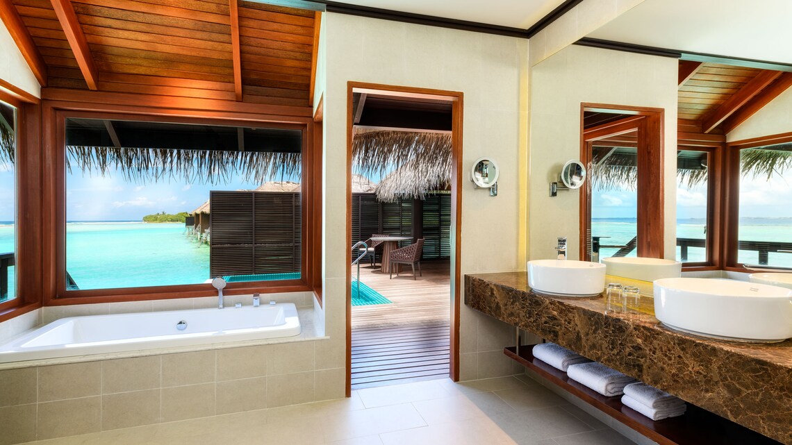 Water Villa with Pool at Sheraton Maldives Full Moon Resort & Spa thumbnail 4